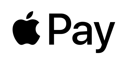 Logo of Apple Pay with word of Apple pay. this logo is bold in black Colour